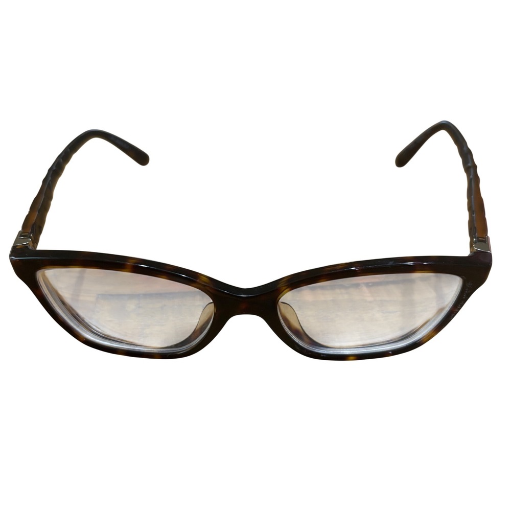 Burberry Tortoise Cat Eye Eyeglasses B 3002 53-17-140 Dark Havana Frames - Picture 3 of 12